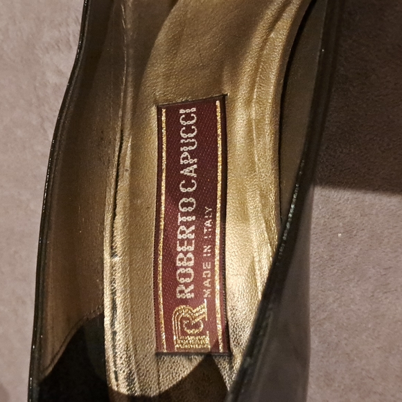 16. Sz 6B Vintage Roberto Capucci Heels - Picture 4 of 7